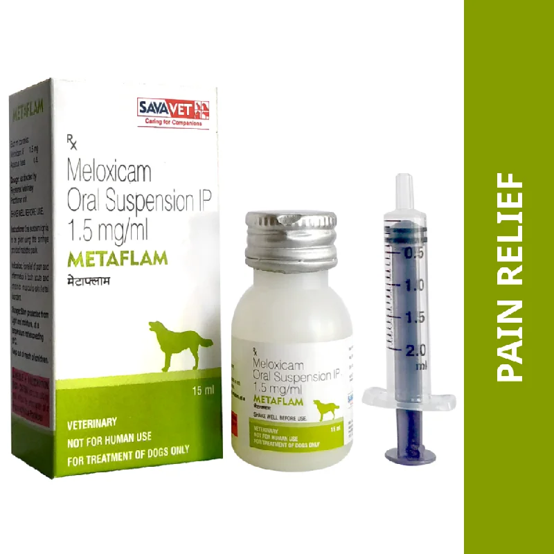 - Pet vitamin complex nutrition tabletsSavavet Metaflam (Meloxicam) Oral Suspension (15ml)
