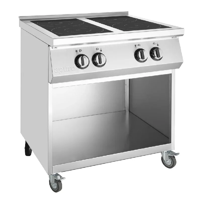- Pet monitor with cameraApuro Freestanding 4 Zone Induction Hob