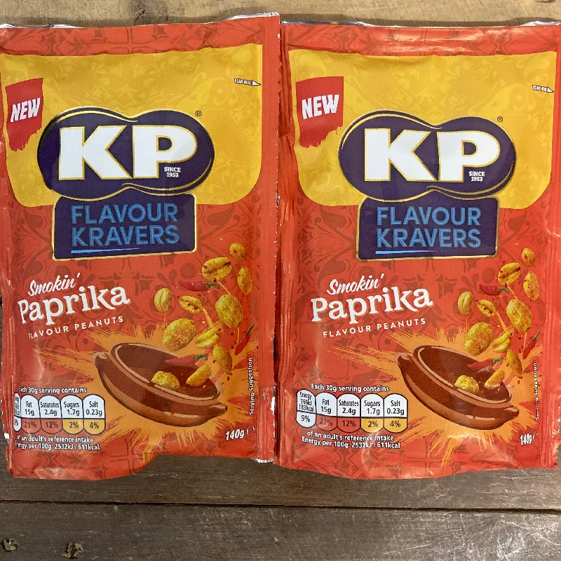 - Postoperative pet anti-licking Elizabethan collar3x KP Flavour Kravers Smokin' Paprika Flavour Peanuts Share Bags (3x140g)