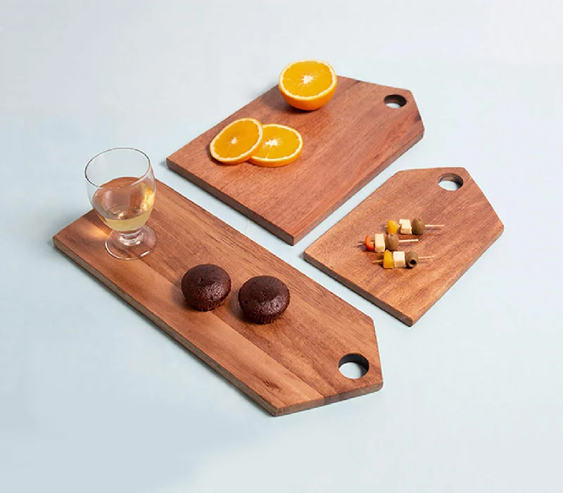 - Foldable and portable cat bagMango Wood Cheese boards (set of 3)