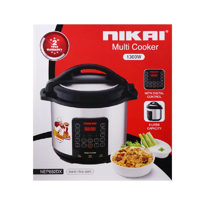 Pet ProductsNIKAI PRESSURE COOKER ELECTRIC NEP882DX