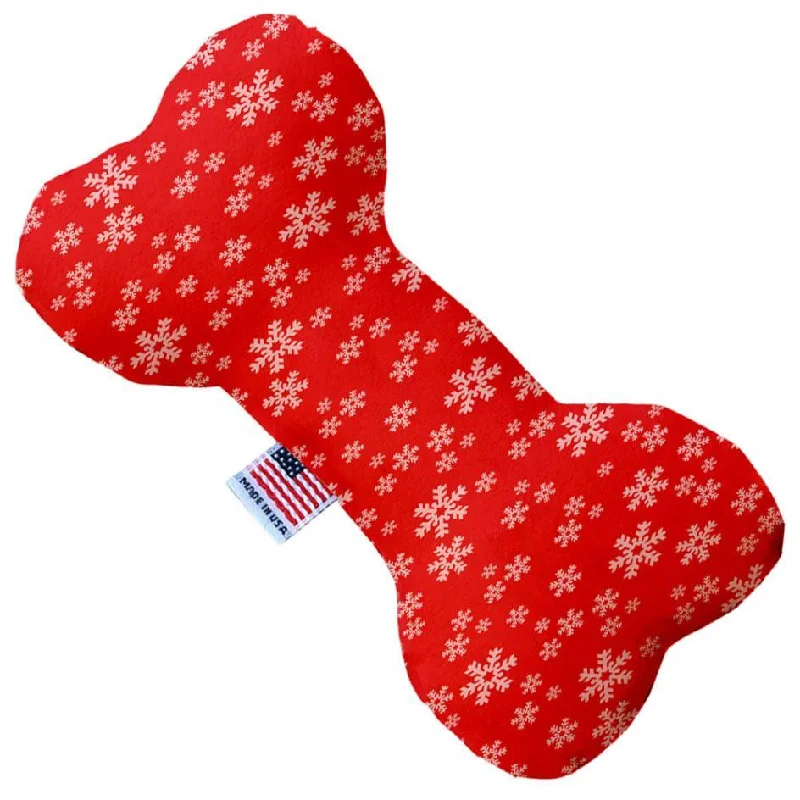 - Pet teething toy recommendationsPlush Bone Dog Toy Red And White Snowflakes