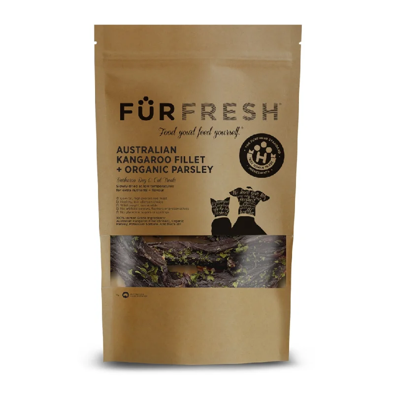 - Custom pet birthday cakeFurFresh Australian Kangaroo Fillet & Parsley Pet Treats