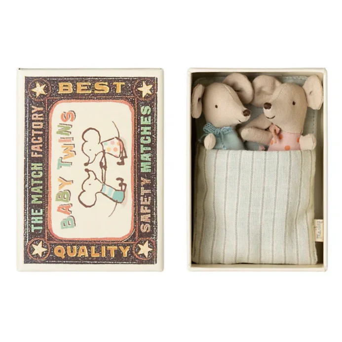 ---Maileg Mouse in Box | Baby Twin Mice 2025