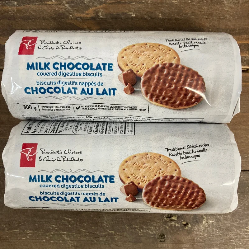 - Deodorizing cat litter tofu litter2x President's Choice Milk Chocolate Covered Digestive Biscuits Packs (2x300g)