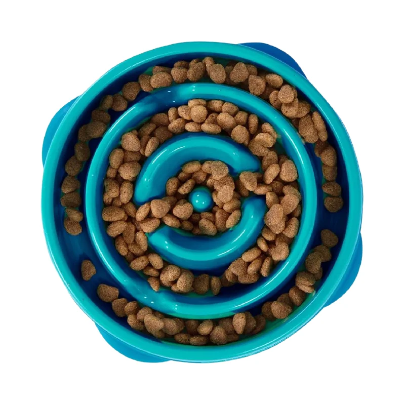 - Pet diabetes prescription foodFun Feeder Slo Bowl - Slow Feeder For Medium/ Mini Dogs - Teal