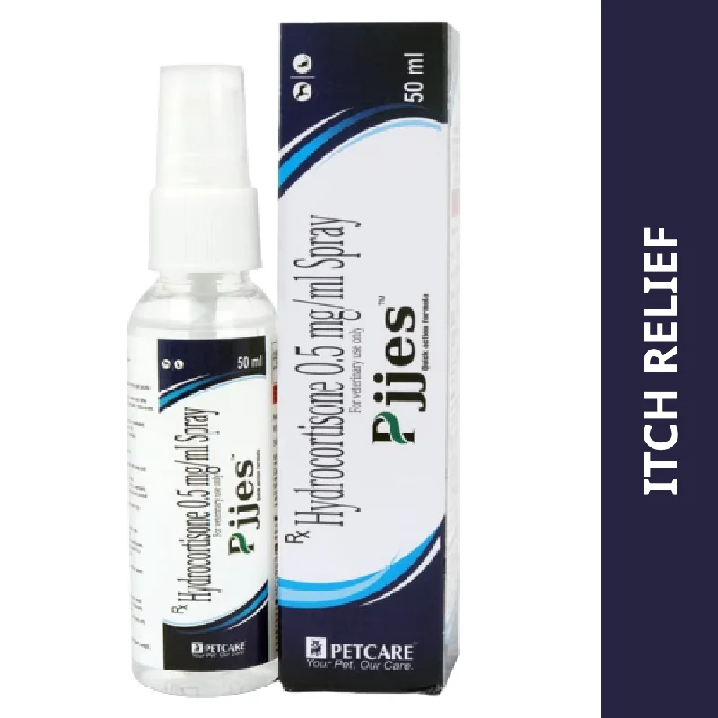 Pet ProductsPetcare Pjjes (Hydrocortisone) Spray for Dogs & Cats (50ml)
