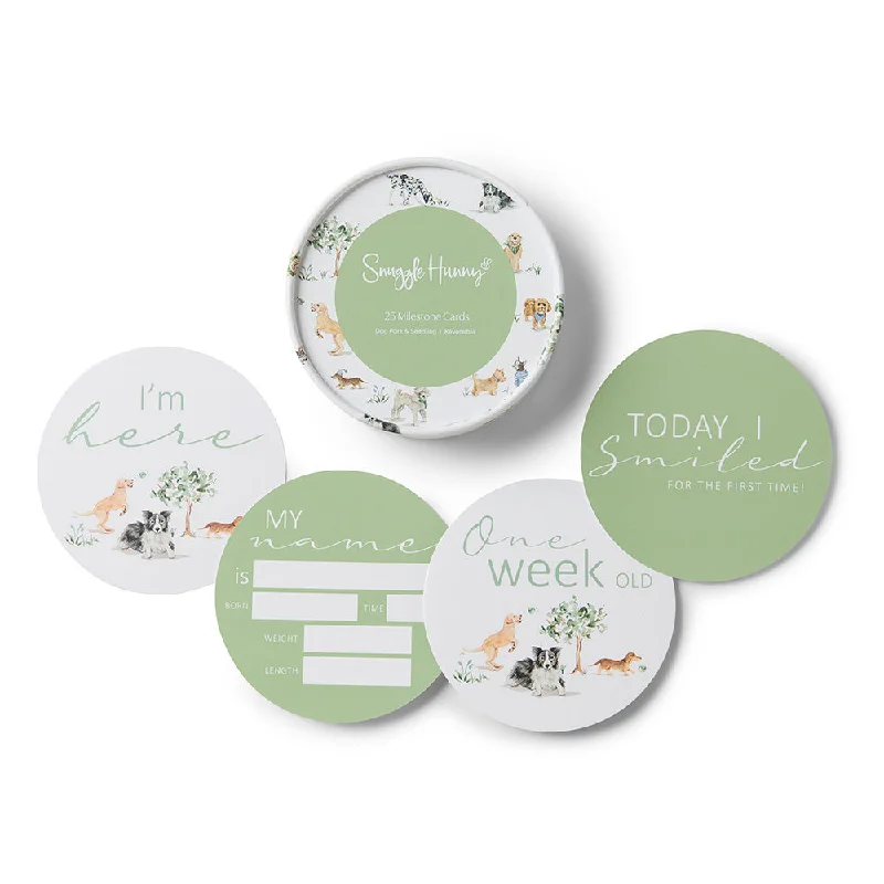 - Air box TSA certified check-inReversible Milestone Cards | Dog Park + Seedling
