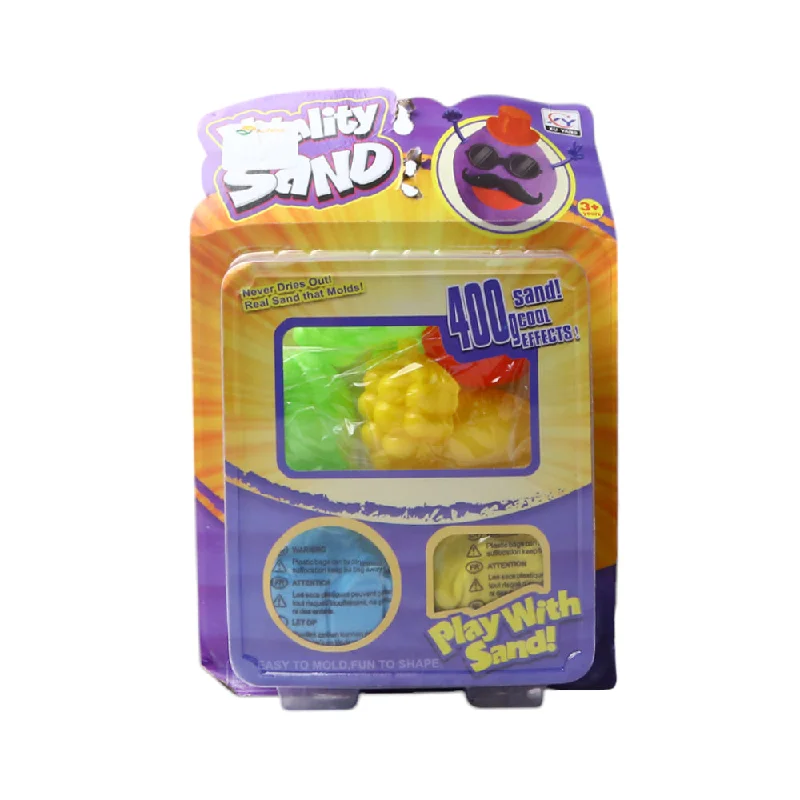  -Splash-proof food bowl AND Anti-choking slow food bowl1908J VITALITY FRUIT PLAY SAND 400G