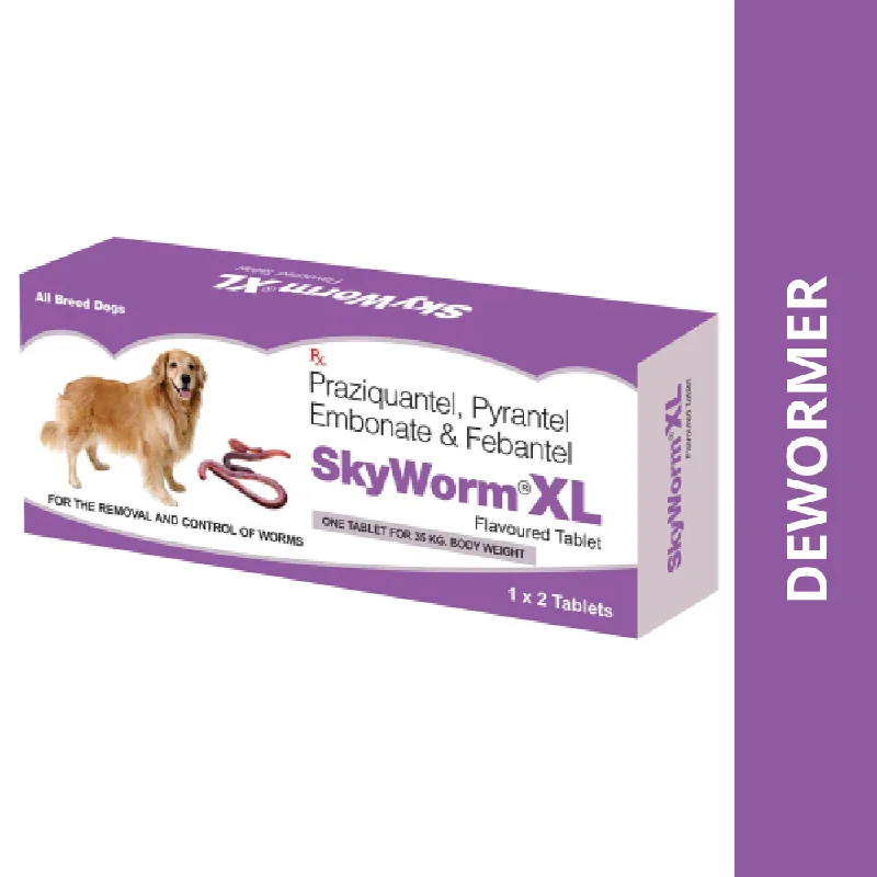 - Smart cat litter box with automatic cleaningSkyec Skyworm XL Dog Deworming Tablet (pack of 2 tablets)