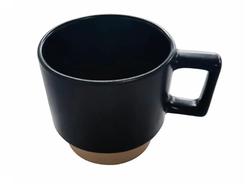 - Automatic induction pet water dispenserStacking Mug cup-7.77fl oz-230 ml- black-