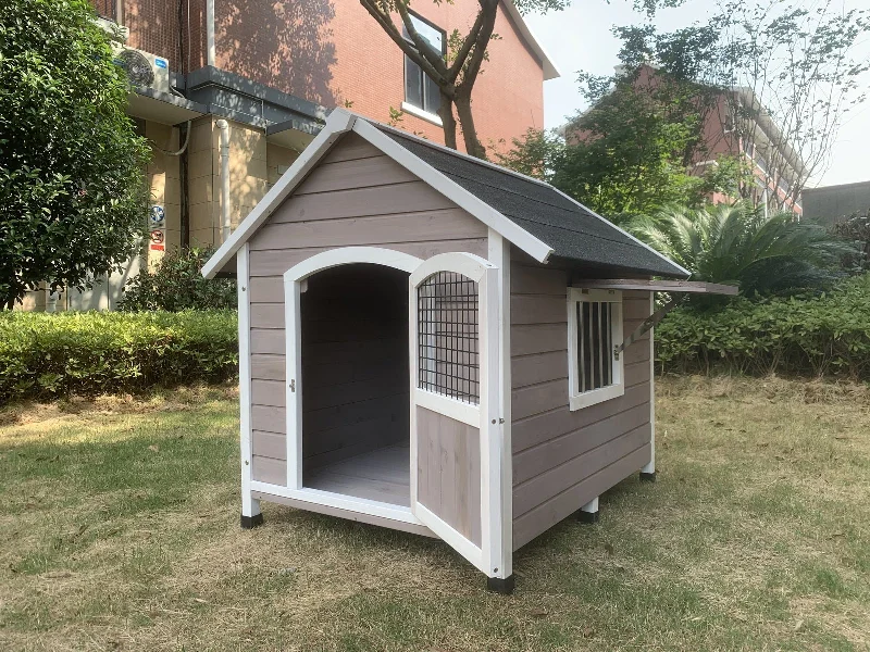 -Anti-slip claw protection raincoat FOR dogsYES4PETS XL Timber Pet Dog Kennel House Puppy Wooden Timber Cabin With Door Grey -Anti-slip claw protection raincoat FOR dogsYES4PETS XL Timber Pet Dog Kennel House Puppy Wooden Timber Cabin With Door Grey