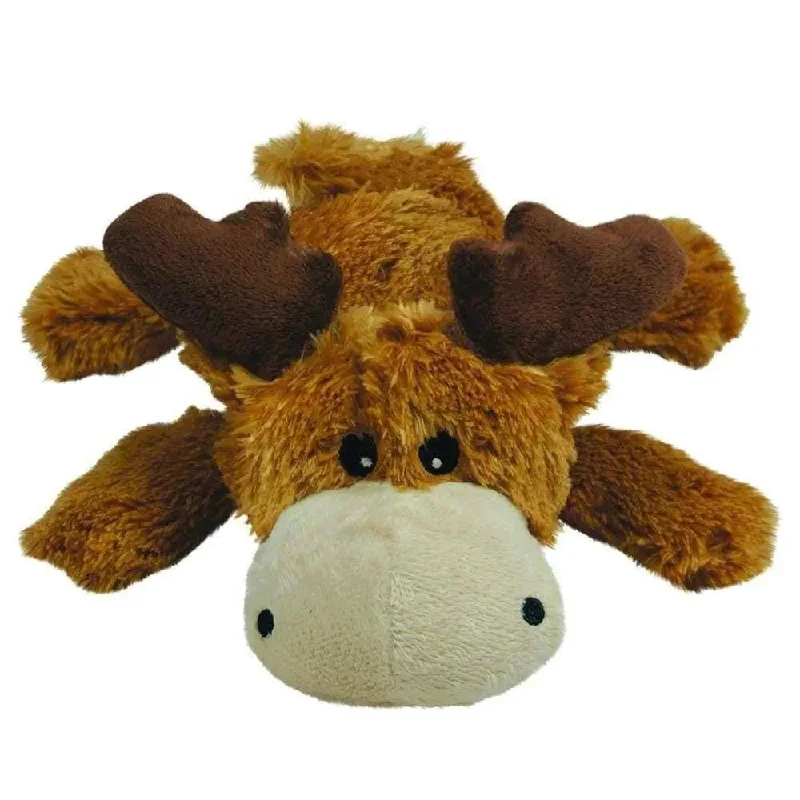 Kong® Cozie™ Marvin Moose Dog Toys Brown