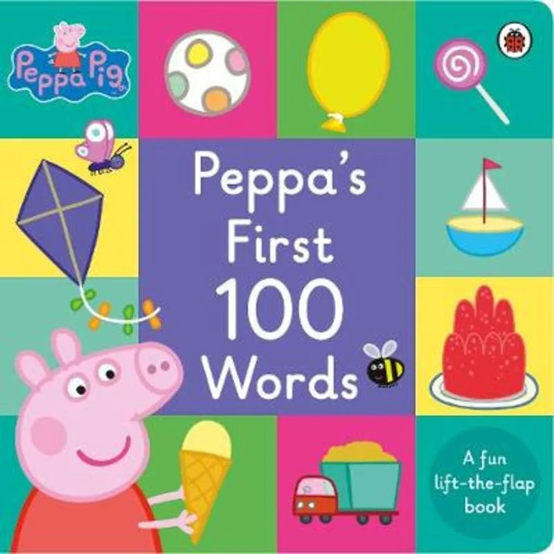 - Rabbit grass rack to prevent waste food boxPeppa Pig: Peppa's First 100 Words