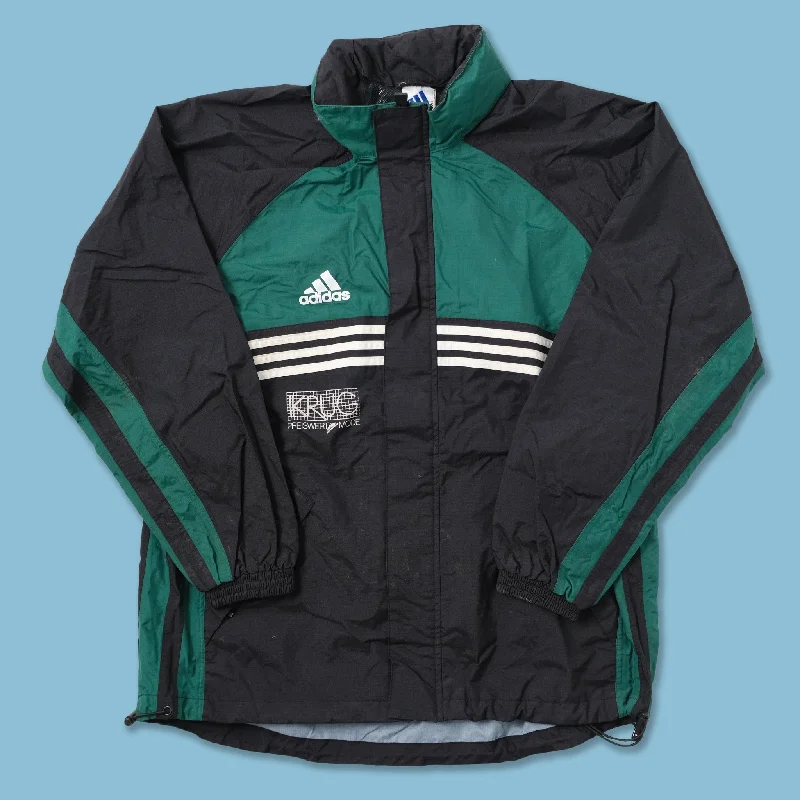  -Anti-slip claw protection raincoat FOR dogsVintage adidas Jacket Large
