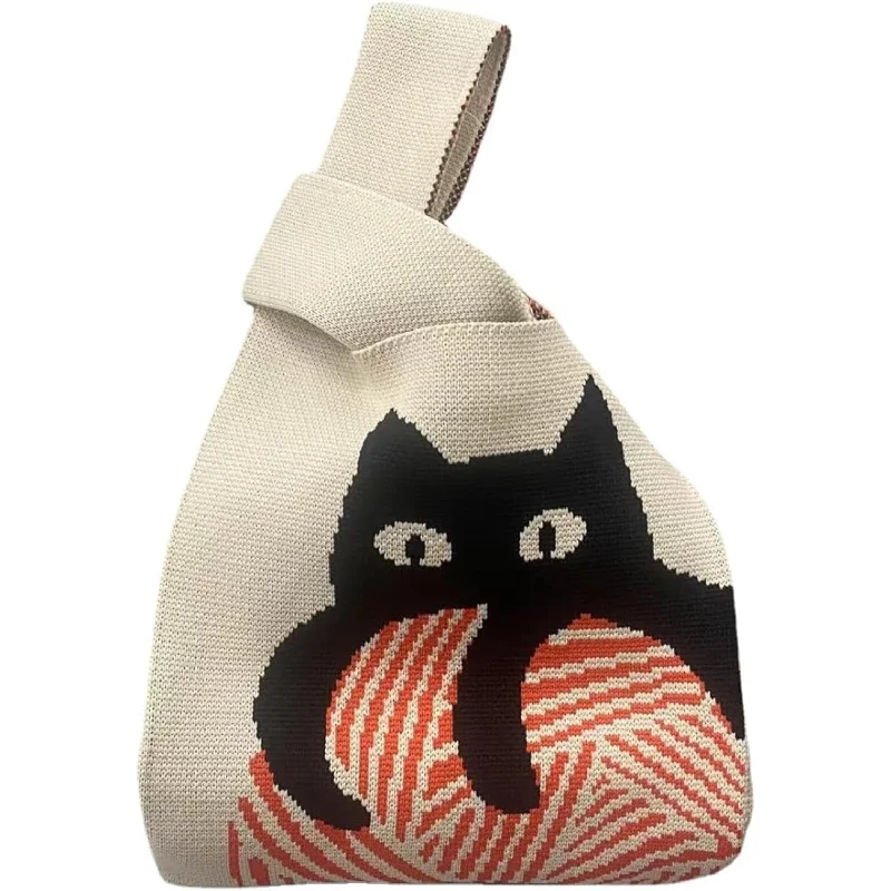  -Anti-scratch sofa protective coverMini Tote Knotted Handbag