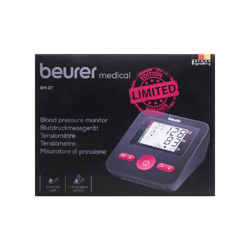 ---BEURER BLOOD PRESSURE MONITOR BM27