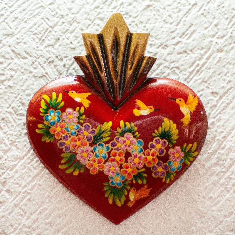 - Cat stress soothing sprayBlessed Heart Bright Red Sacred Heart Wall Accent