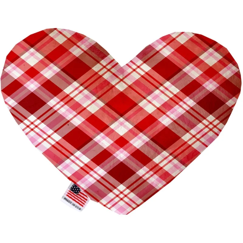  -Bite-resistant dog toy recommendationsHeart Dog Toy Valentines Day Plaid
