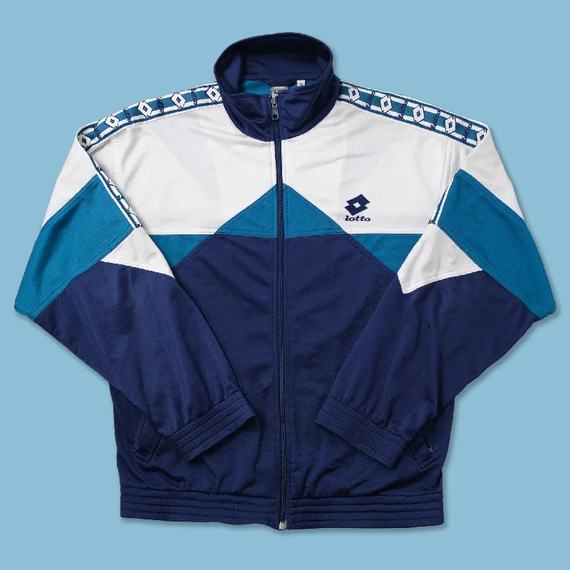 - Parrot climbing and standing wooden frameVintage Lotto Track Jacket Medium / Large - Parrot climbing and standing wooden frameVintage Lotto Track Jacket Medium / Large