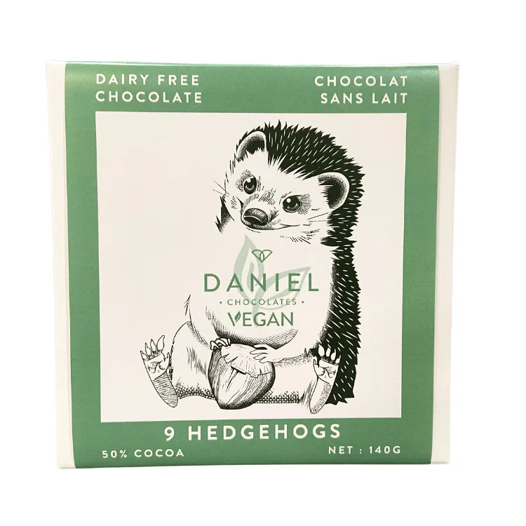 -Splash-proof food bowl AND Anti-choking slow food bowlDaniel Chocolates Vegan Hedgehog Box - 140g -Splash-proof food bowl AND Anti-choking slow food bowlDaniel Chocolates Vegan Hedgehog Box - 140g