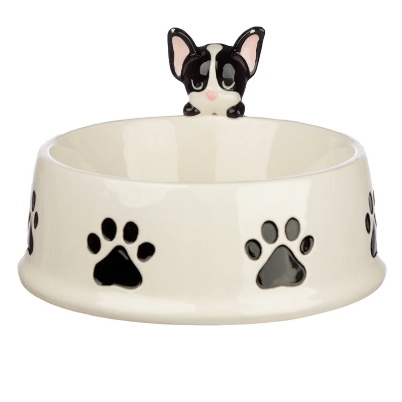 - Cat anti-jump window safety netFrench Bulldog Ceramic Pet Food Bowl, 17cm