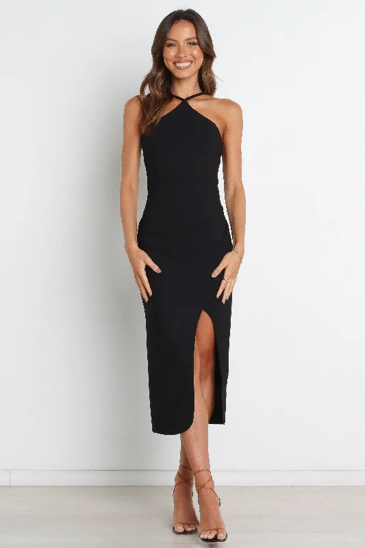 - Solid wood cat climbing frame customizedSasha Dress - Black