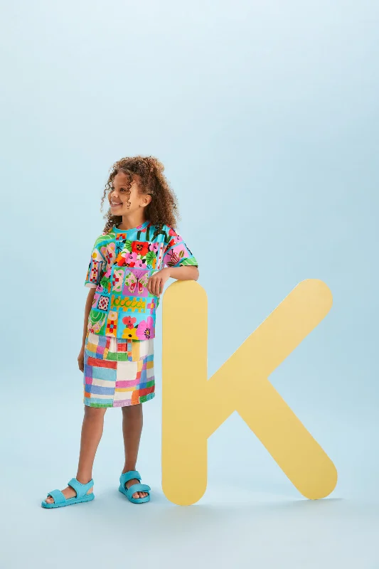 ---Patchwork Kids SS Tee