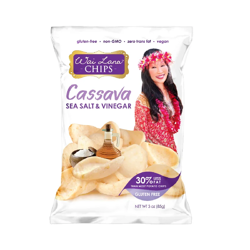 - Cat anti-jump window safety netWai Lana Sea Salt & Vinegar Cassava Chips - 85g