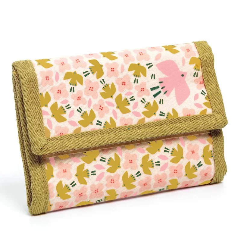 - Teething and chewing toys for puppiesDjeco Wallet | Pink Bird