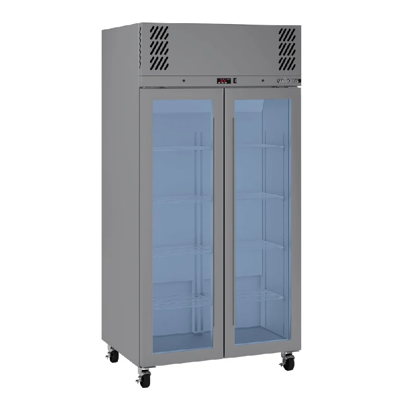 - Remote interactive pet feederWilliams Pearl - Slim Two Door Stainless Steel Upright Display Refrigerator - Remote interactive pet feederWilliams Pearl - Slim Two Door Stainless Steel Upright Display Refrigerator