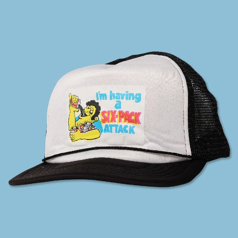 - Teething and chewing toys for puppiesVintage Six -Pack Attack Trucker Cap
