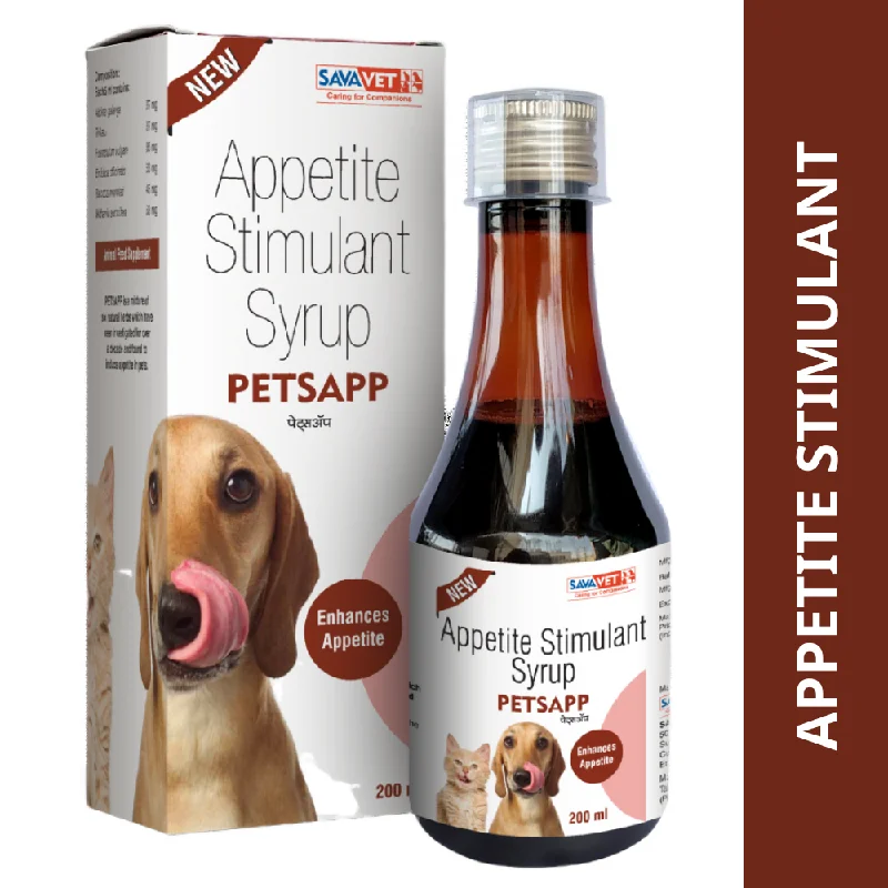 - Cat hair ball removal and hair removal creamSavavet Petsapp Syrup Appettite Stimulant for Dogs & Cats (200ml)