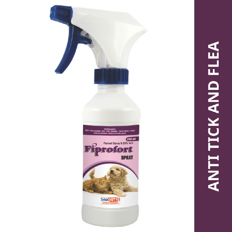 - Pet electric nail grinder silent modelSavavet Fiprofort (Fipronil) Tick and Flea Control Spray for Dogs & Cats (100ml) - Pet electric nail grinder silent modelSavavet Fiprofort (Fipronil) Tick and Flea Control Spray for Dogs & Cats (100ml)