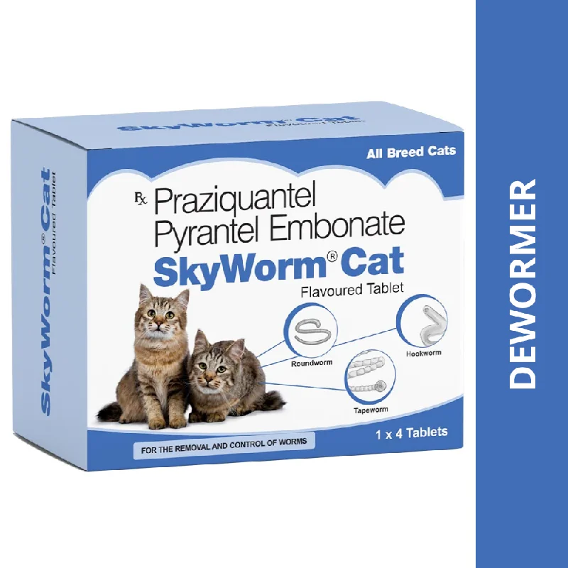 - Foldable and portable cat bagSkyec Skyworm Cat Deworming Tablet (pack of 4 tablets)