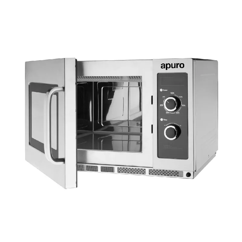 -Splash-proof food bowl AND Anti-choking slow food bowlApuro Manual Commercial Microwave Oven 34Ltr 1800W -Splash-proof food bowl AND Anti-choking slow food bowlApuro Manual Commercial Microwave Oven 34Ltr 1800W