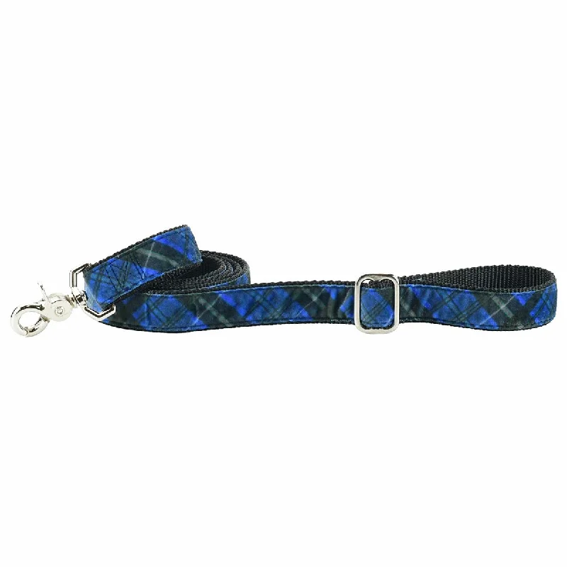  . **Dog muzzle is breathable**Elite Velvet Dog Leash Midnight Winter Plaid