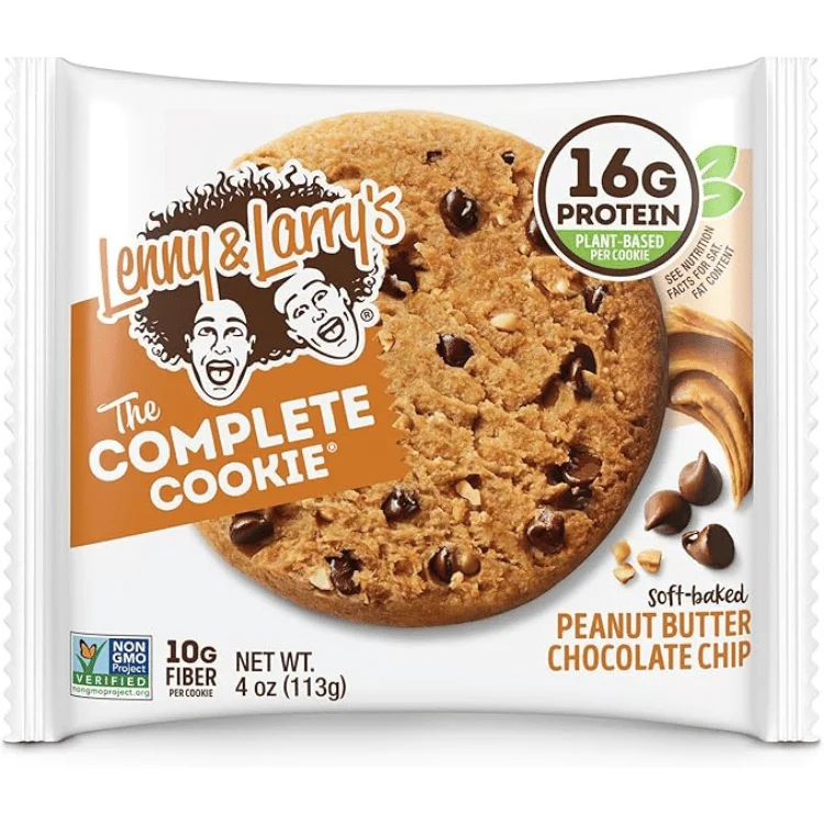 - Teething and chewing toys for puppiesLenny & Larry's Peanut Butter Chocolate Chip Protein Cookie - 113g - Teething and chewing toys for puppiesLenny & Larry's Peanut Butter Chocolate Chip Protein Cookie - 113g
