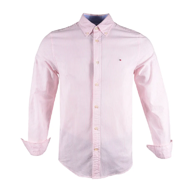 - Winter warm clothes for short-haired dogsTH MEN L/S D. SHIRT 78J8429-691 PNK S (IR)
