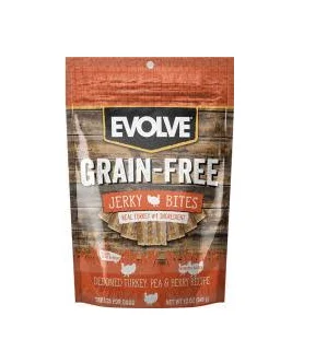 - Degradable pet feces bagEvolve Dog Snack Grf Jerky Turkey 340Gr
