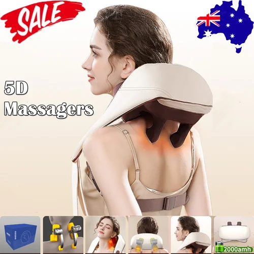 - Christmas pet Christmas clothing5D Massagers for Neck and Shoulder with Heat Goletsure Pain Relief Deep Kneading Brown - Christmas pet Christmas clothing5D Massagers for Neck and Shoulder with Heat Goletsure Pain Relief Deep Kneading Brown