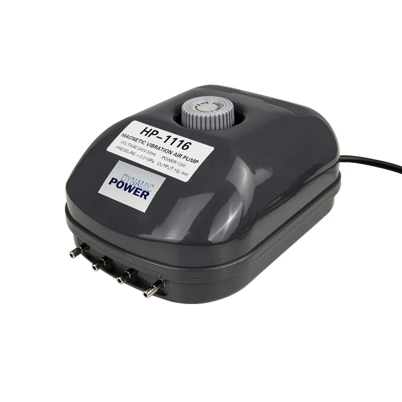  -Explosion-proof leash FOR LARGE dogsAquarium Air Pump Oxygen Hydroponic 4 Outlet 360L/H 13W