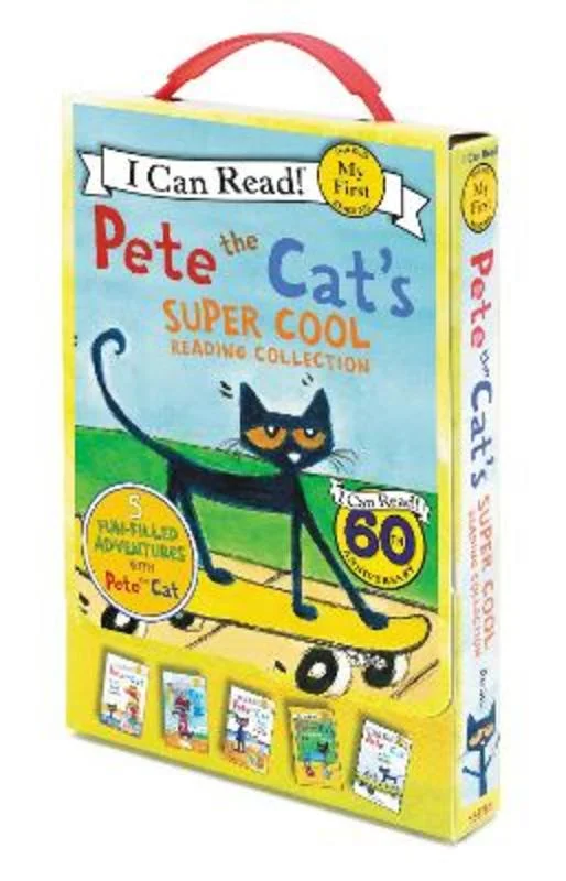 - Custom pet birthday cakePete The Cat's Super Cool Reading Collection
