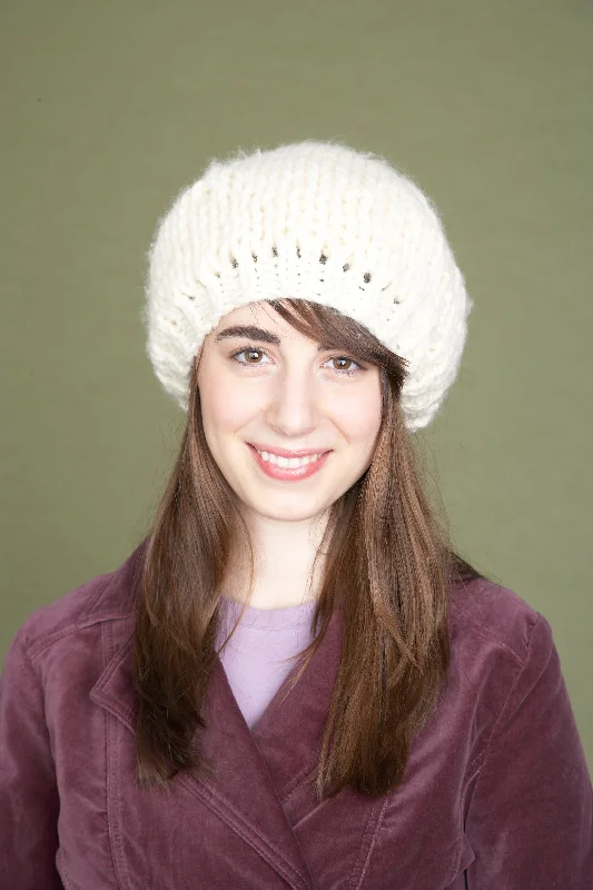  -Splash-proof food bowl AND Anti-choking slow food bowlOversized Beret (Knit)