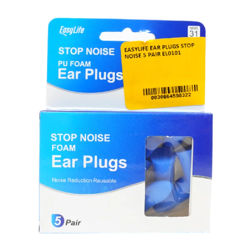 - Pet stroller can be taken on the planeEASYLIFE EAR PLUGS STOP NOISE 5 PAIR EL0101