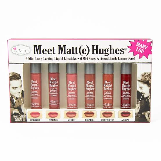 - Dog anti-slip matTHE BALM MEET MATTE HUGHES MINI LIP SET VOL 13