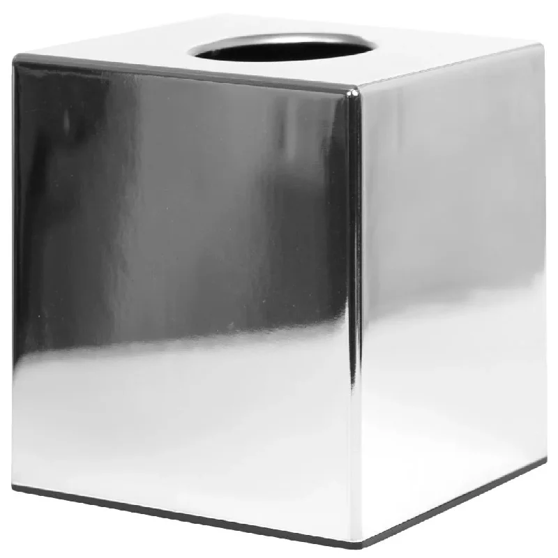 ---Bolero Chrome Cube Tissue Holder