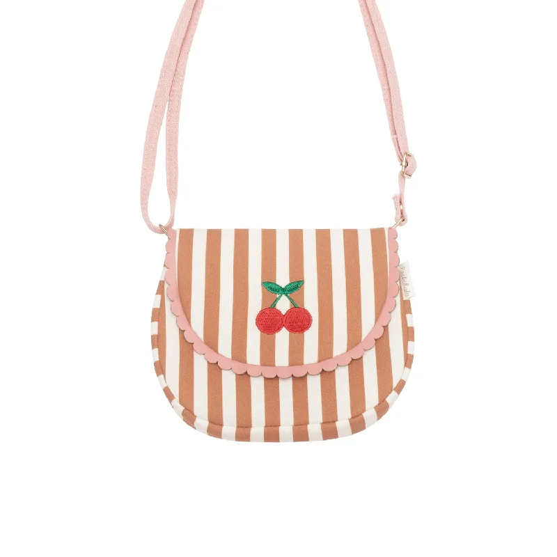 - Chinchilla cooling ice nest ceramic plateStripy Cherry Scallop Bag