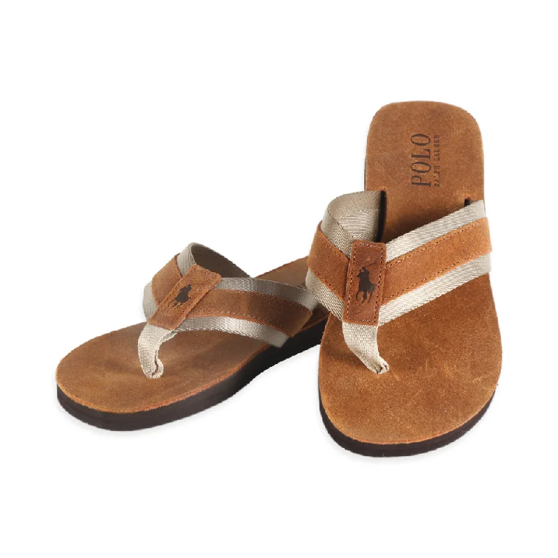 - ​​Christmas pet Christmas clothingRL MEN SLIPPER 2951002 BRN #41 (IR)
