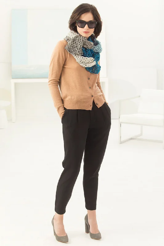 - Pet monitor with cameraSelene Colorblock Super Scarf (Crochet)